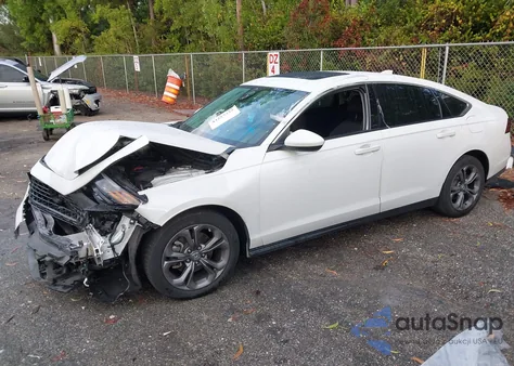 2023 Honda Accord Ex z USA, uszkodzony, nr VIN 1HGCY1F30PA047354